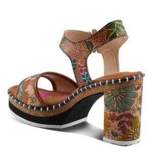 L’Artiste Charisma Floral Women's Sandals